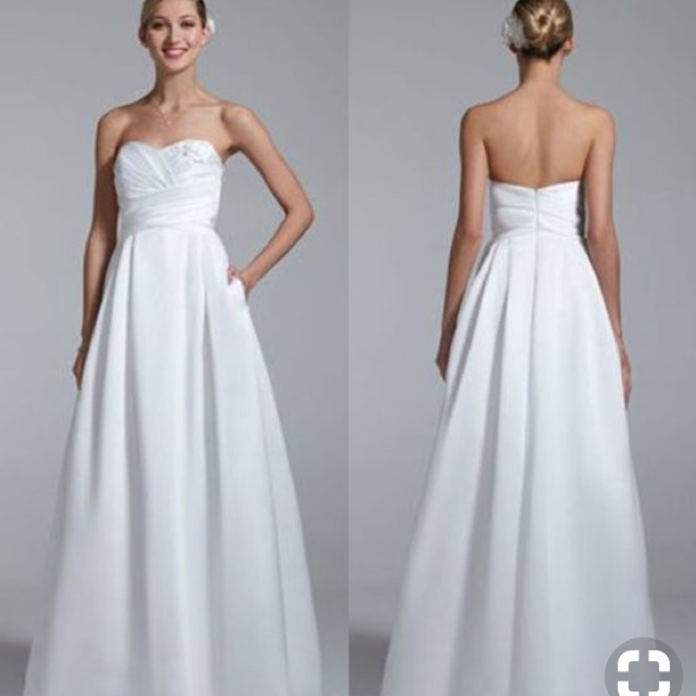 David’s bridal wedding dress NWT